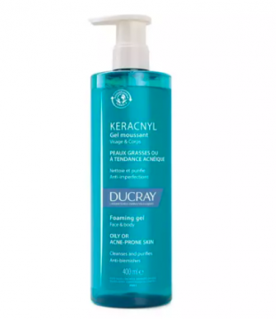 DUCRAY - Keracnyl gel moussant 400ml