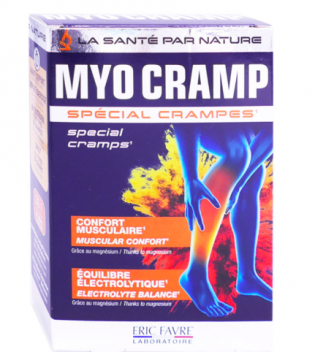 ERIC FAVRE - Myo Cramp - Confort musculaire 30 comprimés