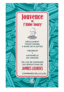 JOUVENCE - L'Abb&eacute; Soury 60 comprim&eacute;s