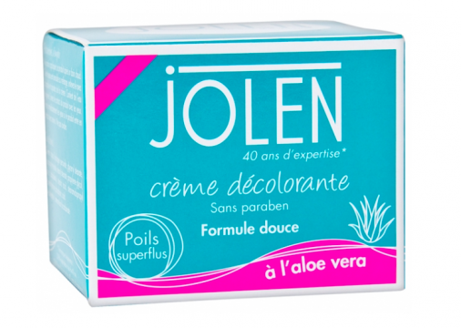 JOLEN - Cr&egrave;me d&eacute;colorante formule douce &agrave; l'aloe vera 125 ml