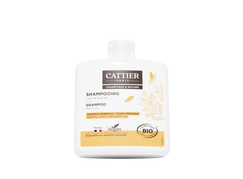 CATTIER - Shampoing lait d'avoine bio 250ml