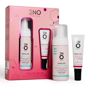 CODEXIAL - ENOLISS - Peeling &Eacute;clat - 1 mousse 150ml 1 peeling nuit 30ml