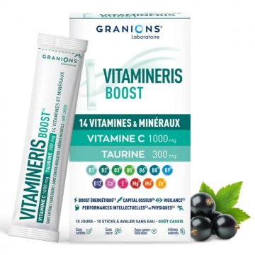 GRANIONS - Vitamineris Boost 10 sticks