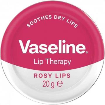 VASELINE - LIP THERAPY - ROSY LIPS - Baume hydratant pour l&egrave;vres rose pot 20g
