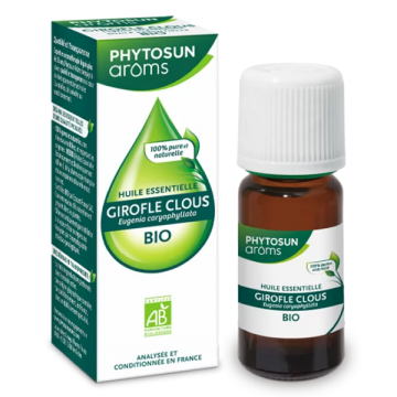 PHYTOSUN - Huile Essentielle Girofle Clous Bio 10ml