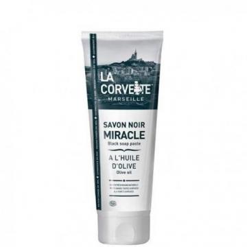LA CORVETTE - Savon Noir Miracle &agrave; l'Huile d'Olive 250ml
