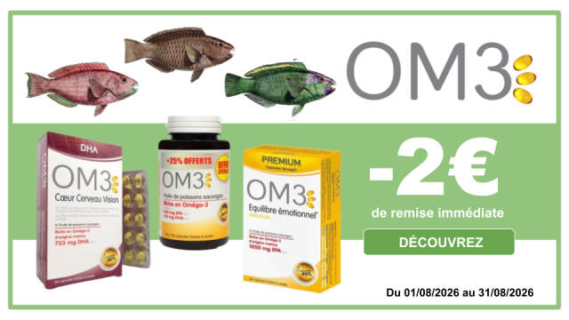 OM3 -2€ de remise immédiate