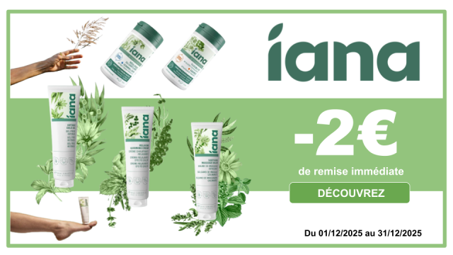 IANA -2€ de remise immédiate