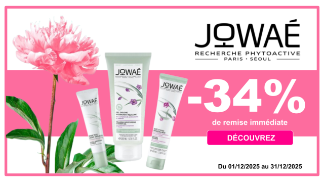 JOWAÉ  -34% de remise immédiate