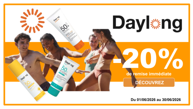 DAYLONG -20% de remise imm&eacute;diate sur les protections solaires