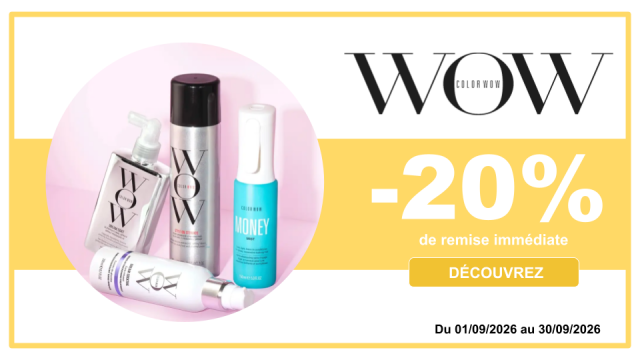 WOW -20% de remise immédiate