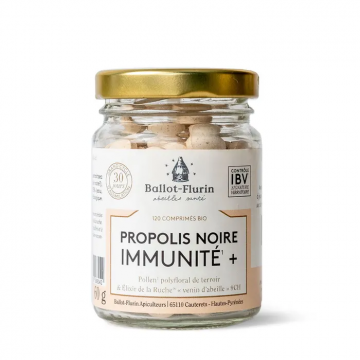 BALLOT-FLURIN - Propolis Noire Immunité+ 60g 120 comprimés