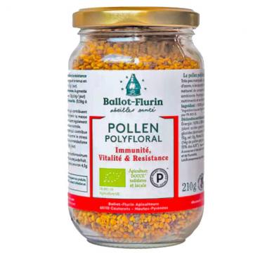 BALLOT-FLURIN - Pollen Polyfloral Fran&ccedil;ais - Immunit&eacute;, vitalit&eacute; & r&eacute;sistance 210g