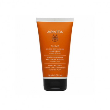 APIVITA - SHINE - Après-shampoing brillance et vitalité orange et miel 150ml