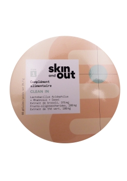 SKIN and OUT - Clean In - Compl&eacute;ment alimentaire &eacute;tape 1 60 g&eacute;lules