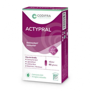 CODIFIRA - Actypral - Antioxydant Immunité 60 gélules