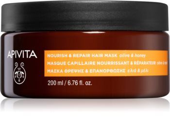 APIVITA - Masque Capillaire nourrissant & réparateur olive et miel 200ml