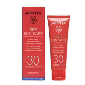 APIVITA - BEE SUN SAFE - Gel-cr&egrave;me visage hydra fra&icirc;cheur SPF30 50ml