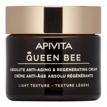 APIVITA - QUEEN BEE - Cr&egrave;me Anti-&acirc;ge Absolu R&eacute;g&eacute;n&eacute;rante Texture L&eacute;g&egrave;re 50ml