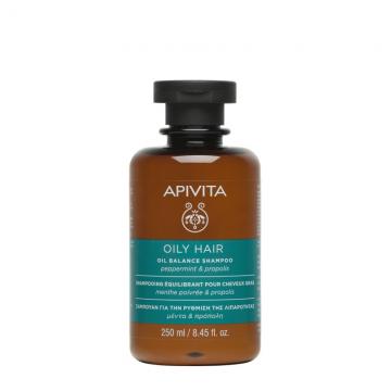 APIVITA - OILY HAIR - Shampoing équilibrant pour cheveux gras 250ml