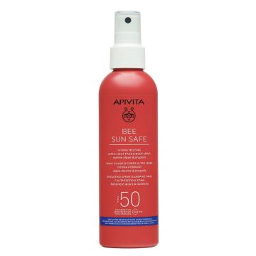APIVITA - BEE SUN SAFE - Spray ultra-léger hydra fondant visage & corps 200ml
