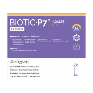 ARAGAN - BIOTIC P7 ADULTE - 10 g&eacute;lules