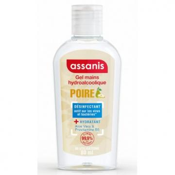ASSANIS - Gel mains hydroalcoolique poire 80ml