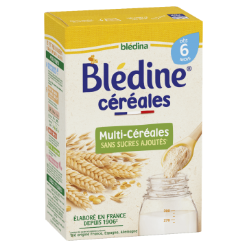 BLEDINE - Multi-C&eacute;r&eacute;ales sans sucres ajout&eacute;s 400g