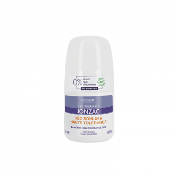 JONZAC - HAUTE TOLERANCE Lot de d&eacute;odorant fra&icirc;cheur 24h 2x50ml