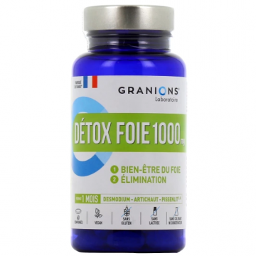 GRANIONS - DETOX FOIE 1000mg - 60 comprim&eacute;s