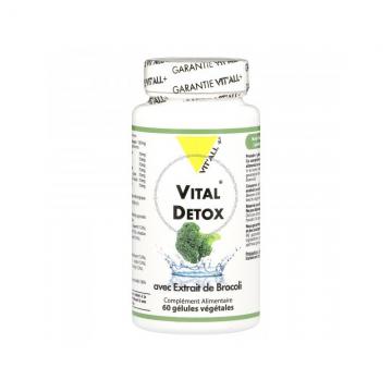 VIT'ALL+ - VITAL DÉTOX - avec Brocoli 60 gélules végétales