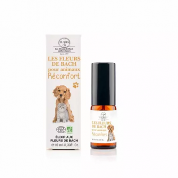 ELIXIRS & CO - Les Fleurs de Bach - Spray Réconfort pour Animaux 10ml