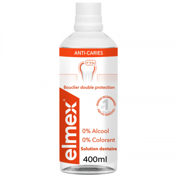 ELMEX ANTI-CARIES BAIN DE BOUCHE 400ML