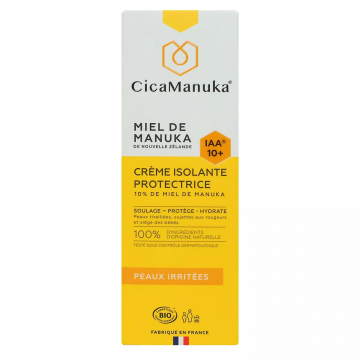 CICAMANUKA - Cr&egrave;me Isolante Protectrice - Miel de Manuka IAA 10+ 75ml