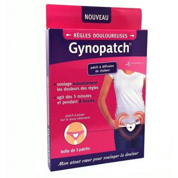 GYNOPATCH - Patch &agrave; diffuser la chaleur r&egrave;gles douloureuses