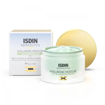 ISDIN - ISDINCEUTICS - Hyaluronic Moisture Cream hydrate et matifie 50ml