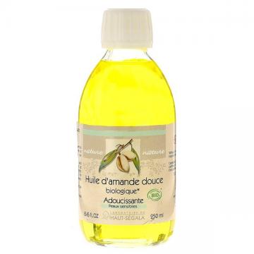 HAUT SEGALA - Les huiles v&eacute;g&eacute;tales d'amande douce vierge biologique 250ml