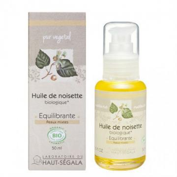 HAUT SEGALA -  Les huiles v&eacute;g&eacute;tales de noisette vierge biologique 50ml
