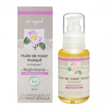 HAUT SEGALA -  Les huiles v&eacute;g&eacute;tales de rosier musqu&eacute; vierge biologique 50ml