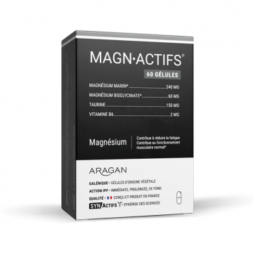SYNACTIFS - MAGN.ACTIFS - Magn&eacute;sium 60 g&eacute;lules
