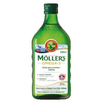 MÖLLERS OMEGA 3 - Huile de Foie de Morue 250ml