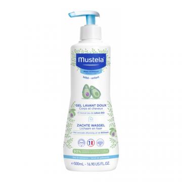 MUSTELA - Gel Lavant Doux avocat corps et cheveux 500 ml