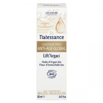 NATESSANCE - LIFT ARGAN - Contour yeux anti-age global 20ml