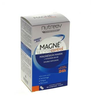 NUTREOV - MAGNE CONTROL - Magn&eacute;sium marin 60 comprim&eacute;s