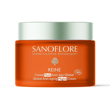 SANOFLORE - Reine - Crème Nuit Anti-âge Global Bio 50ml