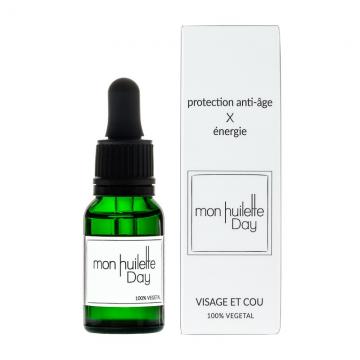 LES HUILETTES - MON HUILETTE DAY - Serum jour anti-age visage et cou 15ml