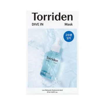TORRIDEN DIVE IN - Masque tissu hydratant intense à l'acide hyaluronique 27ml