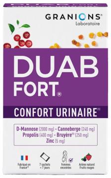 GRANIONS - DUAB FORT - Confort urinaire  poudre 7 sachets